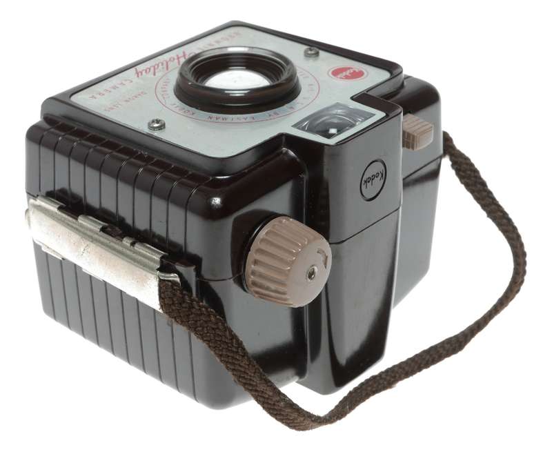 Kodak Holiday Brownie Medium Format Bakelite Camera 127 Rollfilm