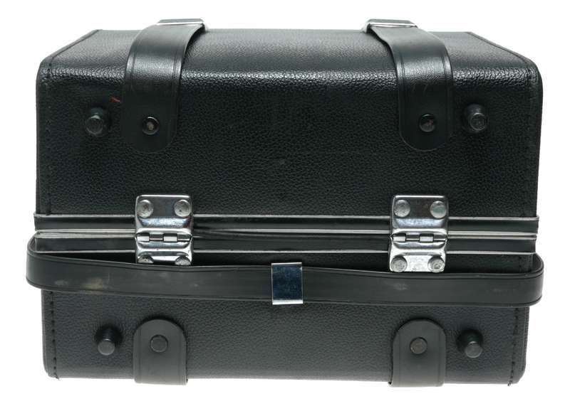 Vintage Film Camera Hard Carry Case Handles Shoulder Strap