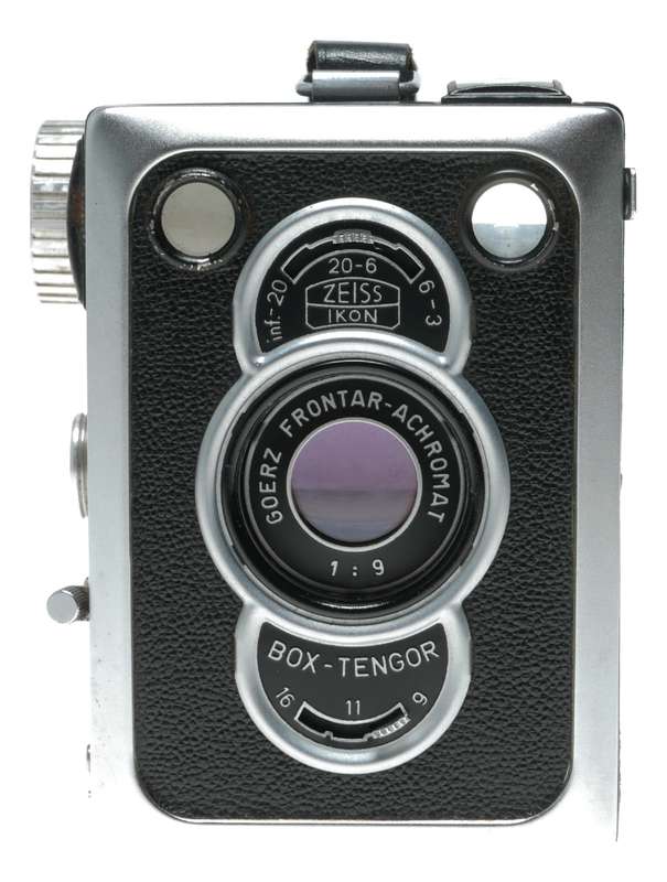 Zeiss Ikon Box Tengor 56/2 Camera Goerz Frontar Achromat 1:9