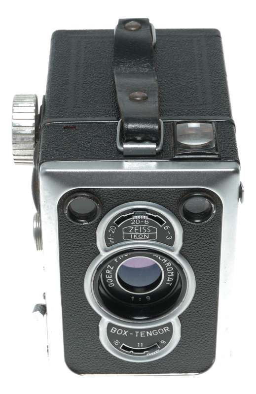 Zeiss Ikon Box Tengor 56/2 Camera Goerz Frontar Achromat 1:9
