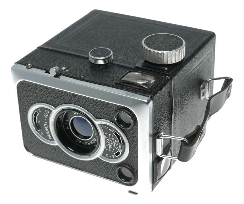Zeiss Ikon Box Tengor 56/2 Camera Goerz Frontar Achromat 1:9