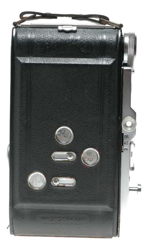 Balda Baldalux 6x9 Folding 120 Roll Film Camera Radionar 4.5/105