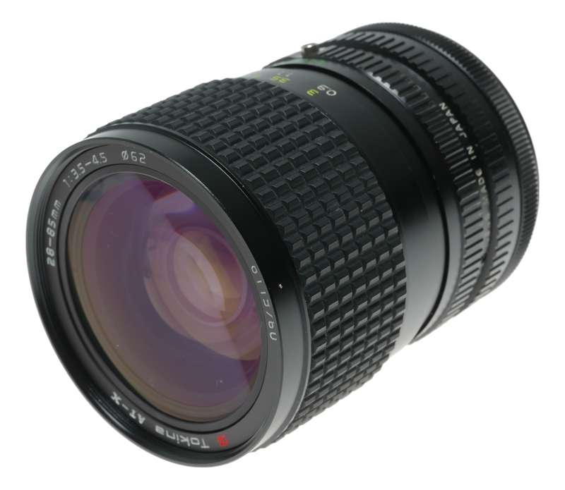 Tokina AT-X 28-85mm 1:3.5-4.5 Canon FD Mount Camera Zoom Lens