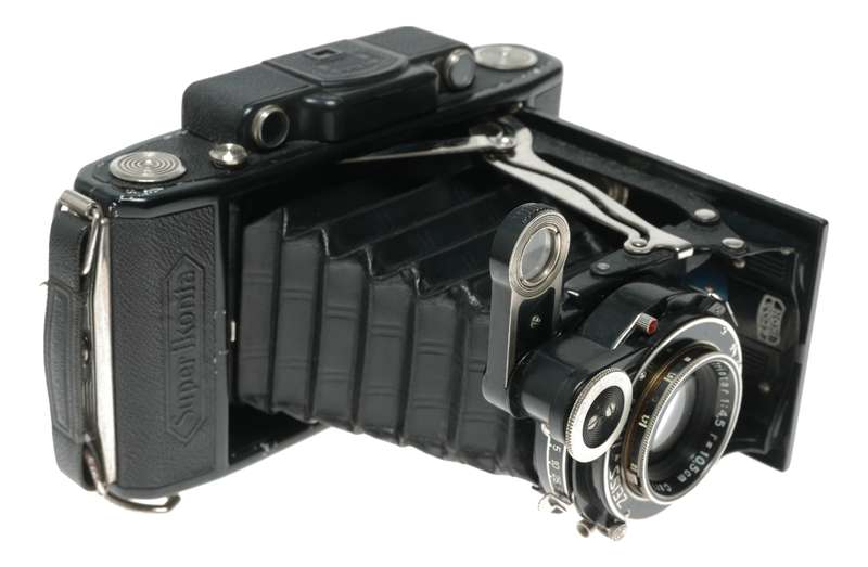 Zeiss Ikon Super Ikonta 530/2 Folding Camera Jena Triotar 1:4.5 F=10.5cm