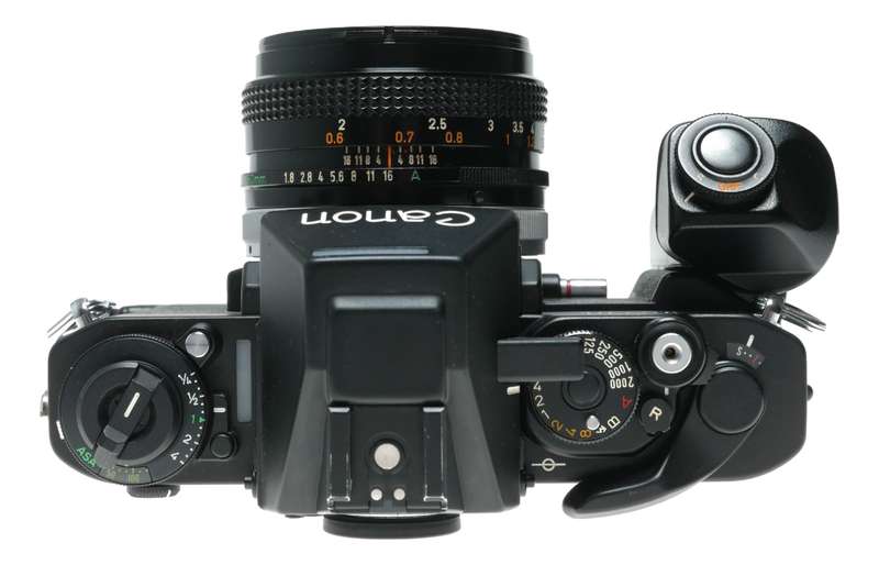 Canon F-1 SLR Camera FD 50mm 1:1.8 Lens AE Power Winder FN Accessories