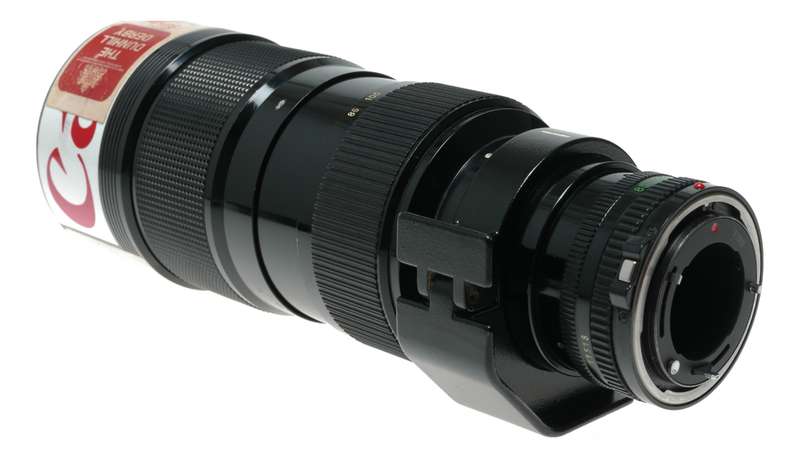 Canon Zoom 85-300mm F4.5 Camera Lens with Tripod Mount
