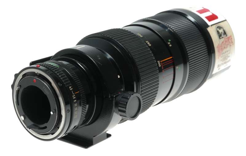 Canon Zoom 85-300mm F4.5 Camera Lens with Tripod Mount
