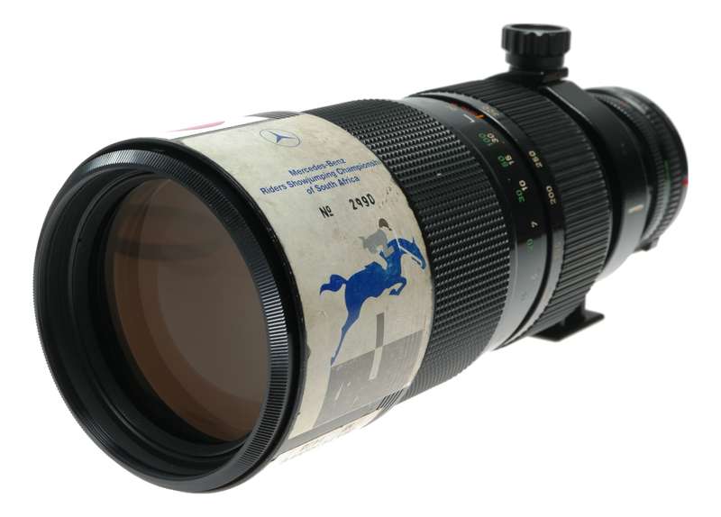 Canon Zoom 85-300mm F4.5 Camera Lens with Tripod Mount