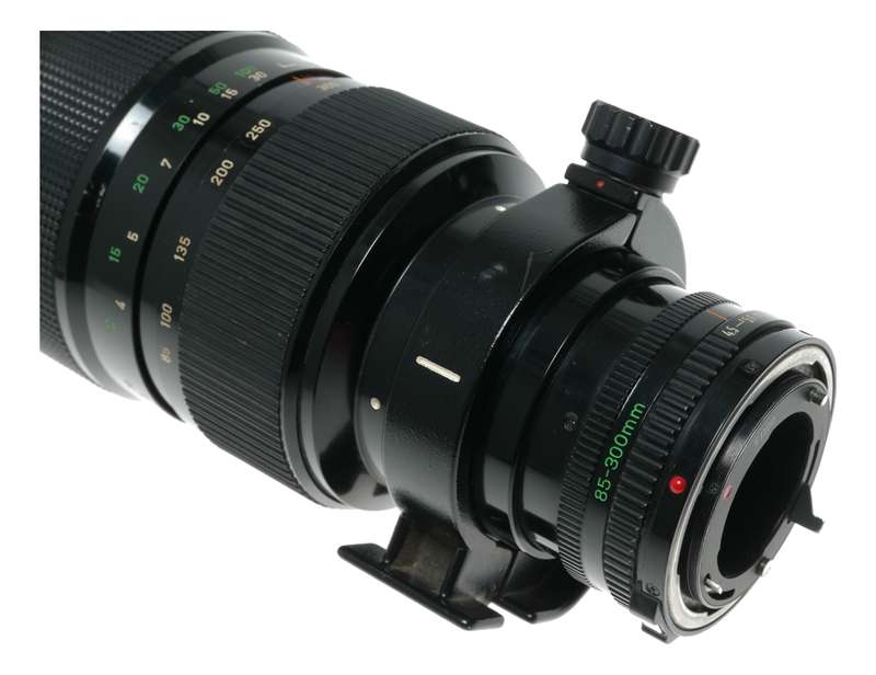 Canon Zoom 85-300mm F4.5 Camera Lens with Tripod Mount