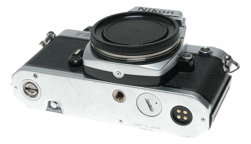 Nikon FE2 35mm Film SLR Camera Body Original Cap Strap