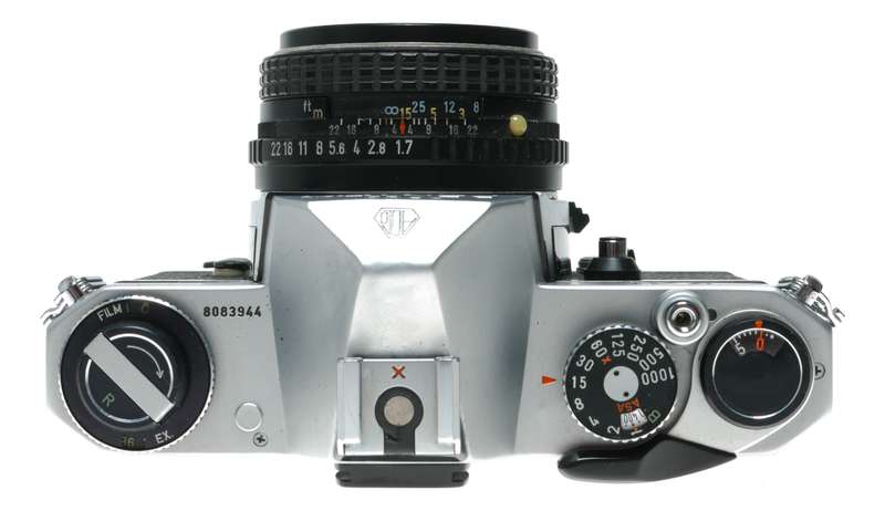 Pentax KM 35mm Film SLR Camera SMC M 1:1.7 50mm in Case