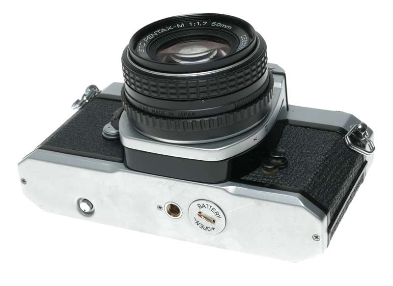 Pentax KM 35mm Film SLR Camera SMC M 1:1.7 50mm in Case
