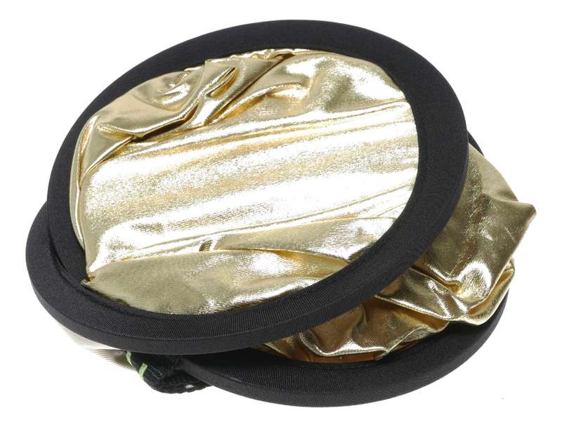 Creative Light Gear 50cm 20in White Gold 2 in 1 Collapsible Reflector