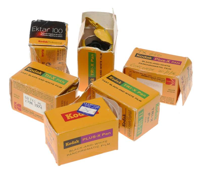 Kodak Tri-X Plus-X Pan Ektar 100 Sealed Black and White Expired Film