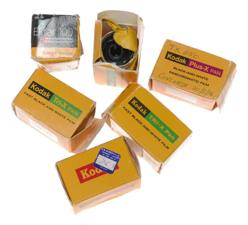 Kodak Tri-X Plus-X Pan Ektar 100 Sealed Black and White Expired Film