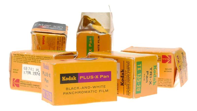 Kodak Tri-X Plus-X Pan Ektar 100 Sealed Black and White Expired Film
