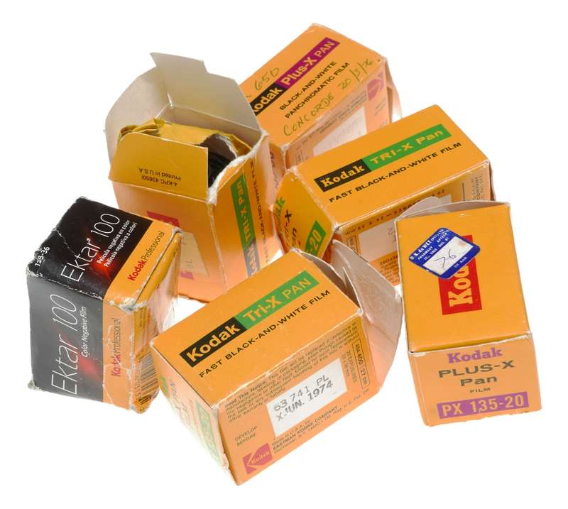 Kodak Tri-X Plus-X Pan Ektar 100 Sealed Black and White Expired Film