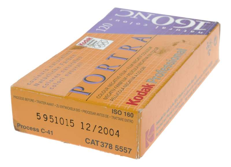 Kodak Pro120 Portra Natural Colour Negative Film 160NC x5 Spools Expired