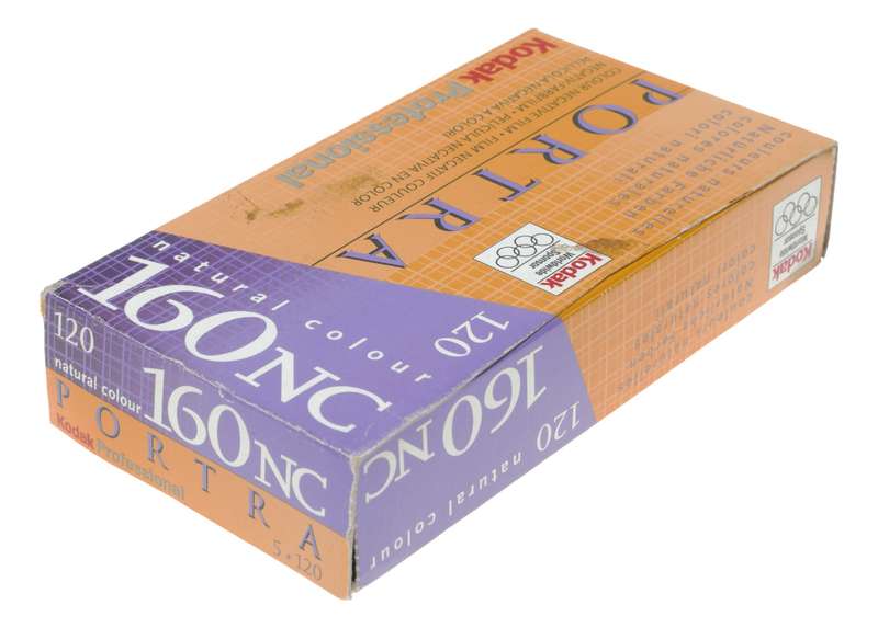 Kodak Pro120 Portra Natural Colour Negative Film 160NC x5 Spools Expired