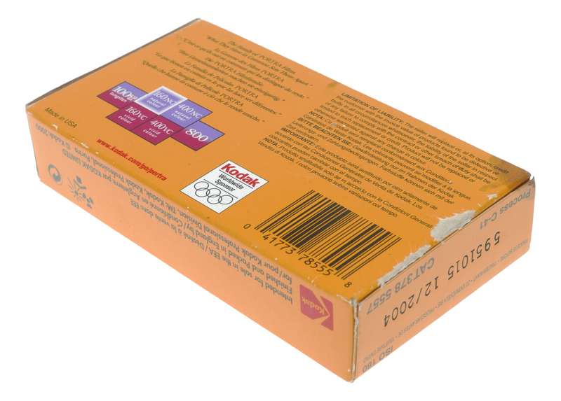 Kodak Pro120 Portra Natural Colour Negative Film 160NC x5 Spools Expired