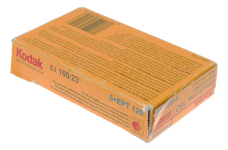 Kodak Ektachrome 160T Tungsten Colour Reversal 120 Film Pro-Pack Expired