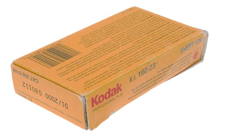 Kodak Ektachrome 160T Tungsten Colour Reversal 120 Film Pro-Pack Expired