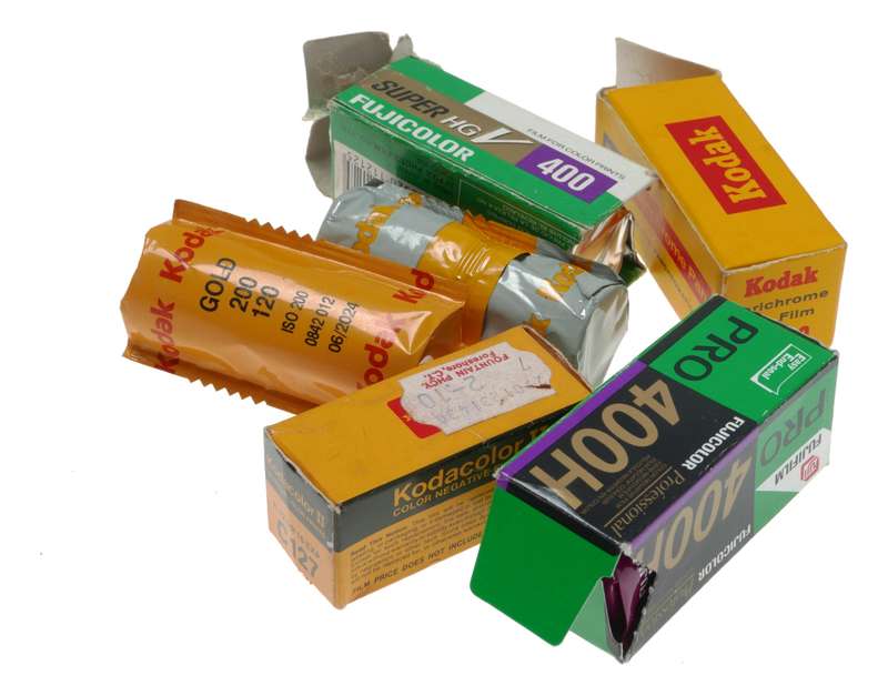 Fujicolor Kodak 120 Roll Film Expired Sealed C127 Colour Negative