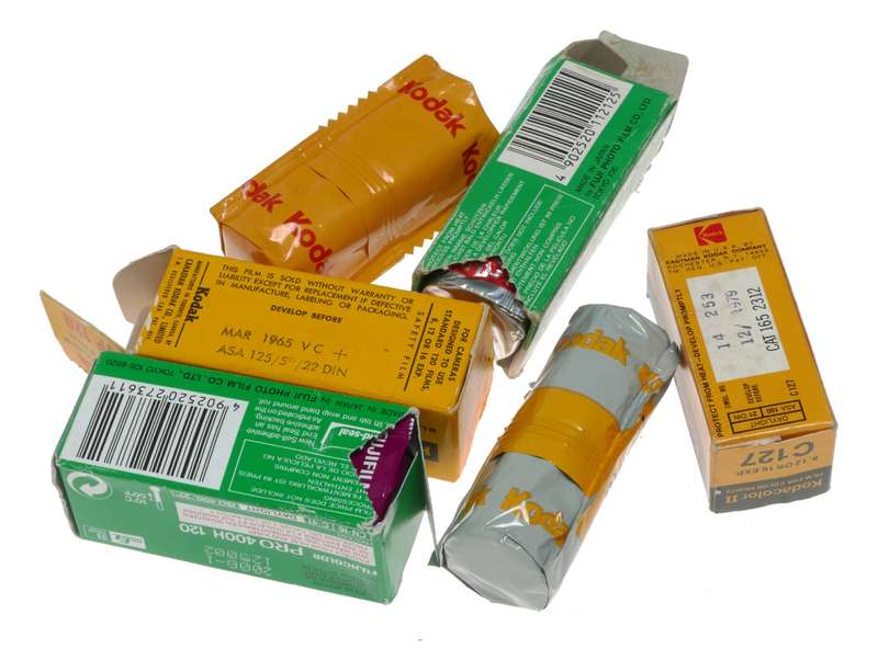 Fujicolor Kodak 120 Roll Film Expired Sealed C127 Colour Negative