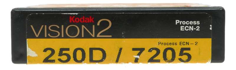 Kodak Vision 2 250D/7205 16mm Motion Picture Color Negative Film