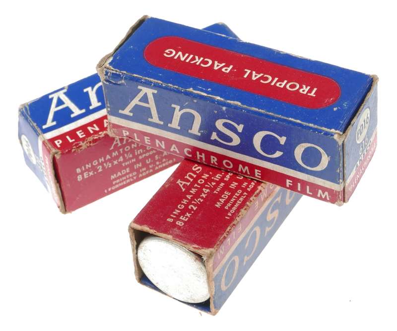 Ansco Plenachrome 616 Roll Film PD16 Tropical Packing Exp.1950
