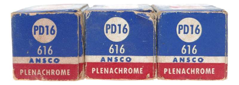 Ansco Plenachrome 616 Roll Film PD16 Tropical Packing Exp.1950