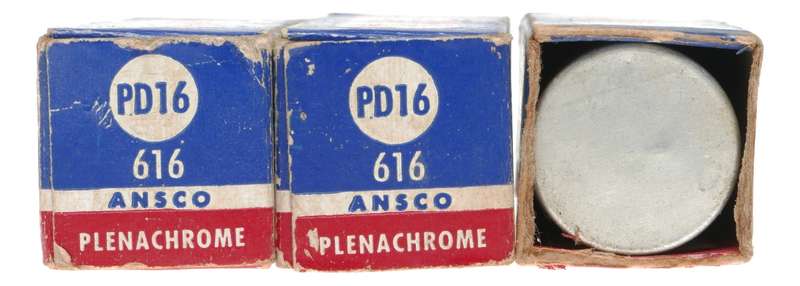 Ansco Plenachrome 616 Roll Film PD16 Tropical Packing Exp.1950