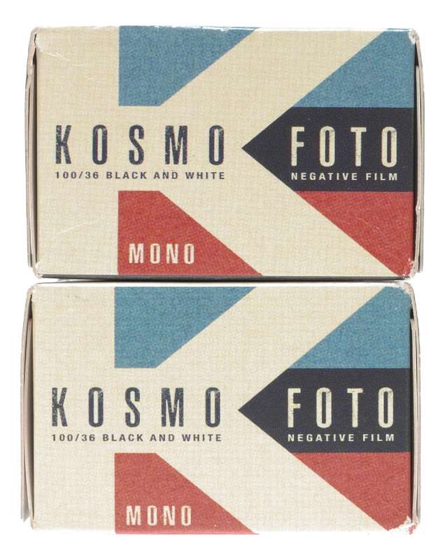 Kosmo Foto Negative Film 100/36 Black White Mono 24x36mm