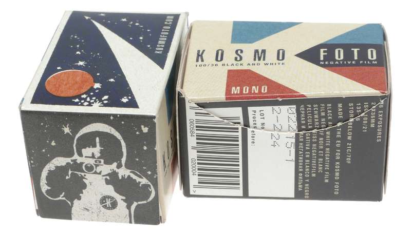 Kosmo Foto Negative Film 100/36 Black White Mono 24x36mm