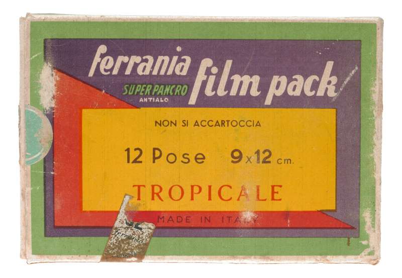 Ferrania Super Pancro 9x12 Sheet Film Pack 12 Exposures