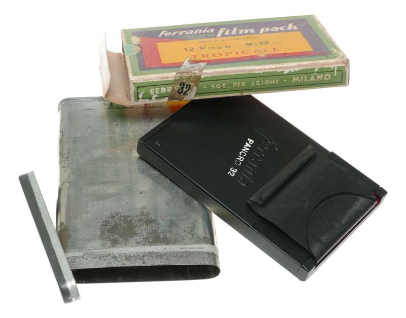 Ferrania Super Pancro 9x12 Sheet Film Pack 12 Exposures
