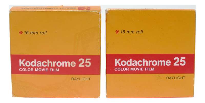 Kodak Kodachrome 25 16mm Cine Movie daylight Film Expired 1980