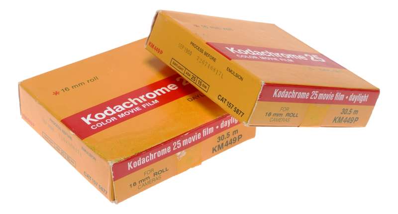 Kodak Kodachrome 25 16mm Cine Movie daylight Film Expired 1980