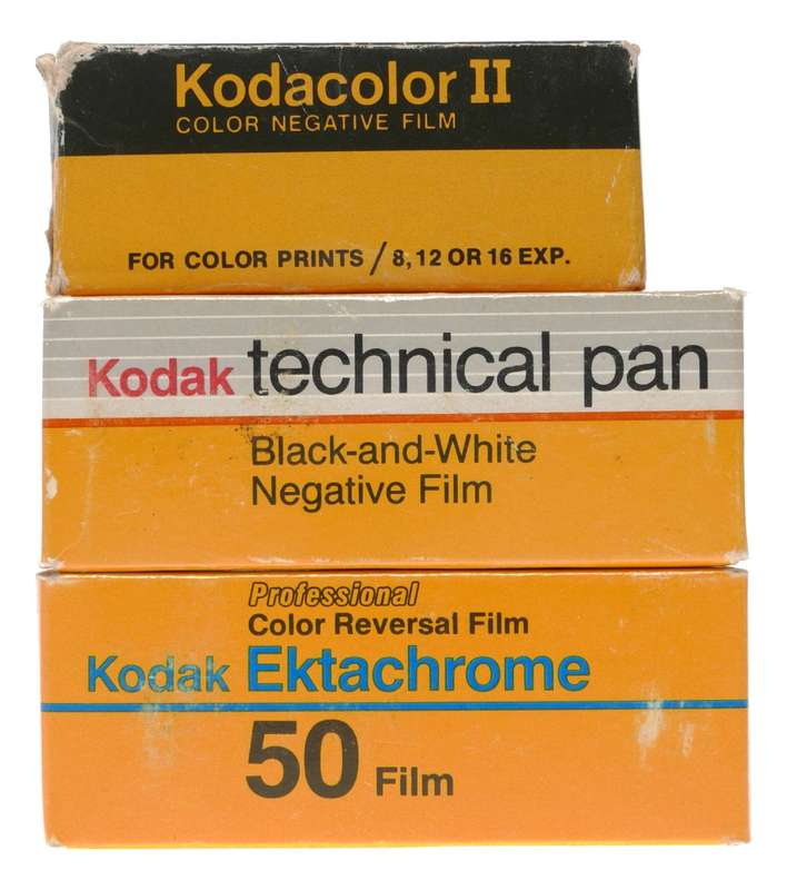 Kodak Kodacolor II C127 Film TP120 Black White Ektachrome 50 Tungsten