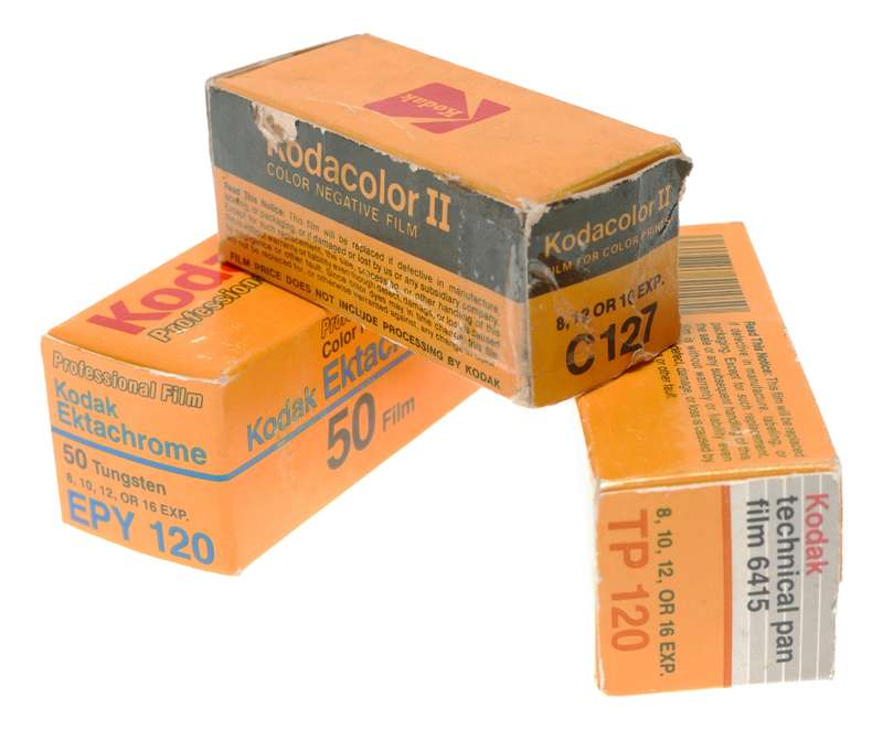 Kodak Kodacolor II C127 Film TP120 Black White Ektachrome 50 Tungsten