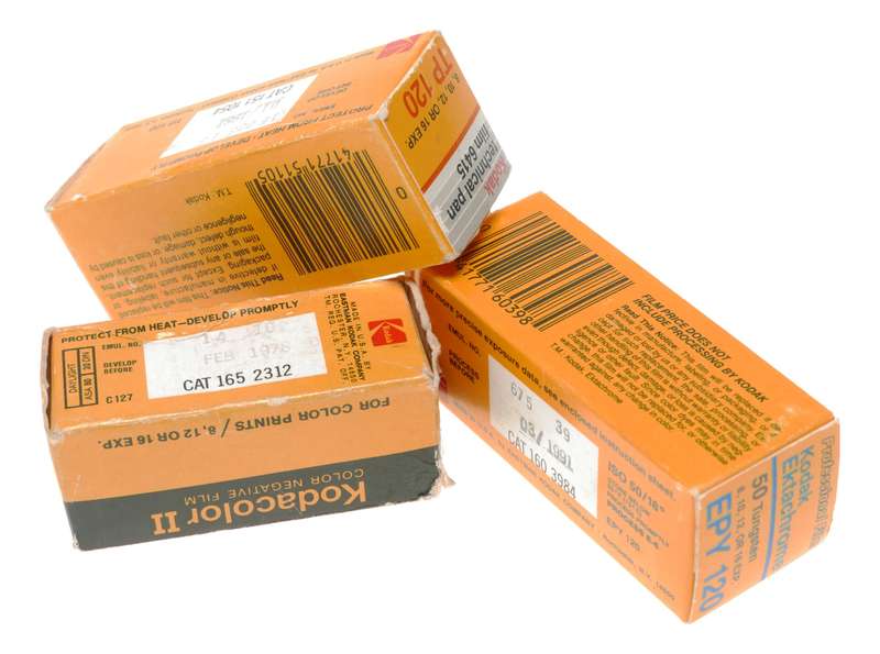 Kodak Kodacolor II C127 Film TP120 Black White Ektachrome 50 Tungsten
