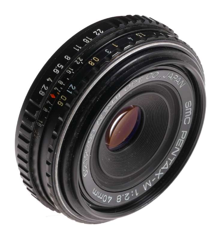 SMC Pentax-M 1:2.8 40mm Pancake 2.8/40mm Vintage compact lens