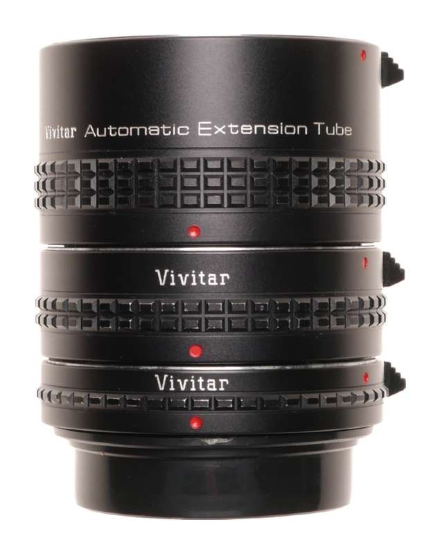 Nikon mount Vivitar extension tube set vintage film camera - Vivitar