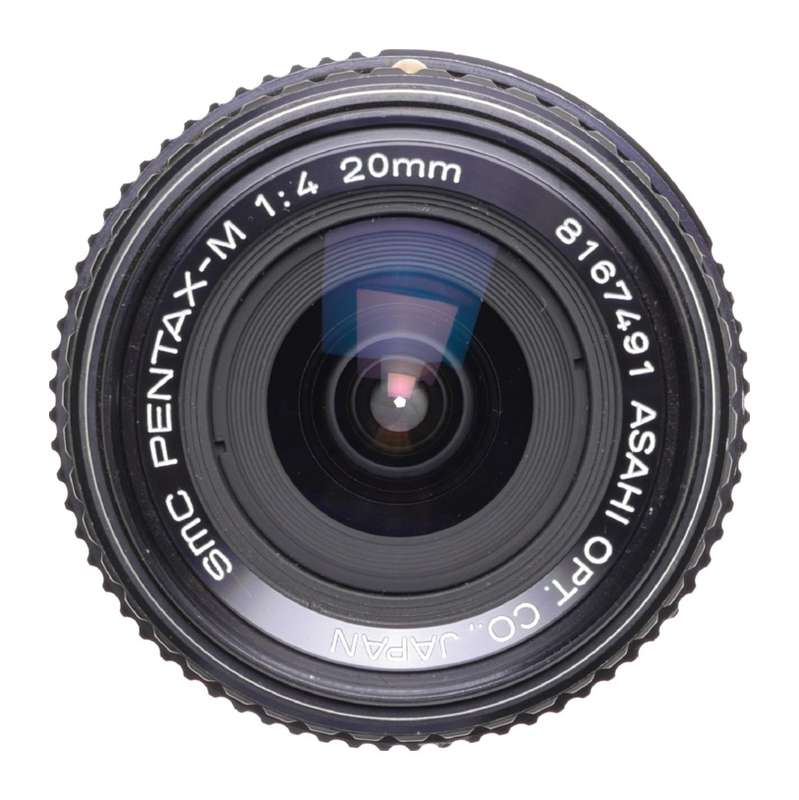 Pentax-M SMC 1:4 20mm ultra wide angle camera lens 4/20mm