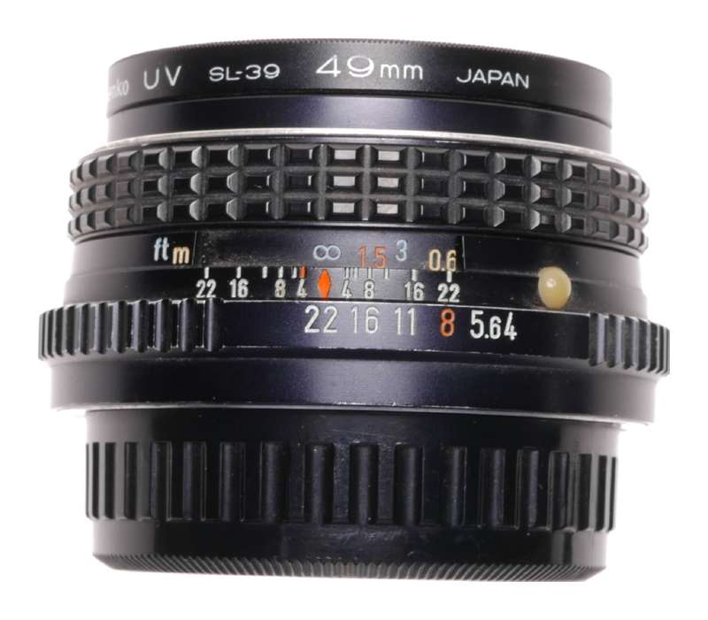 Pentax-M SMC 1:4 20mm ultra wide angle camera lens 4/20mm