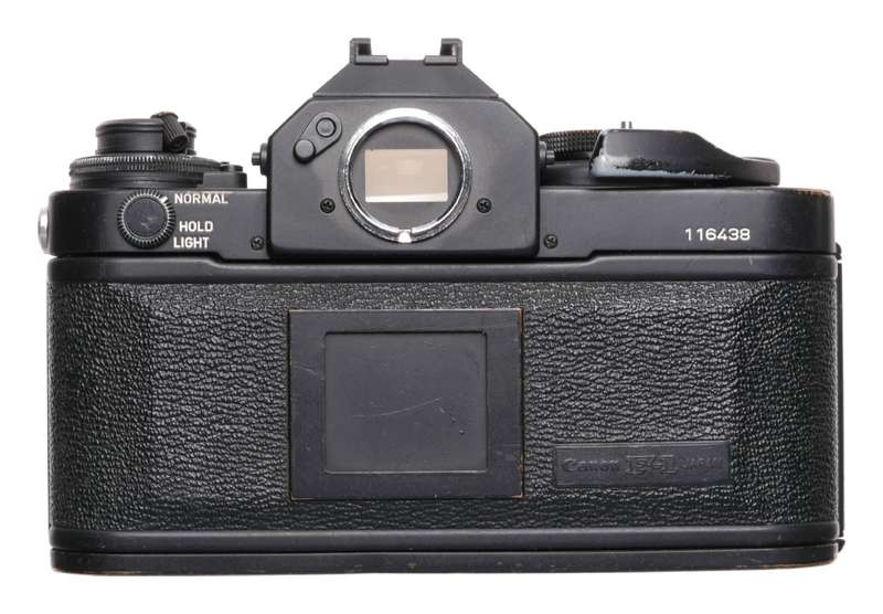 F1 Canon film Camera Black SLR 35mm Classic FD 50mm 1.8 lens 1.8/50