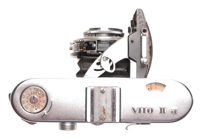 Voigtlander Vito IIa Vintage folding camera outfit case manual