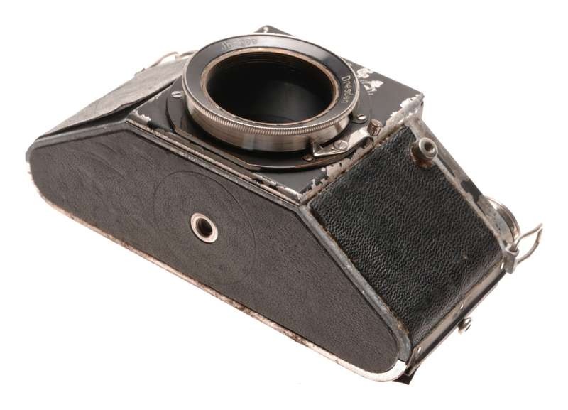 Ihagee Exakta Black medium format 120 film camera body
