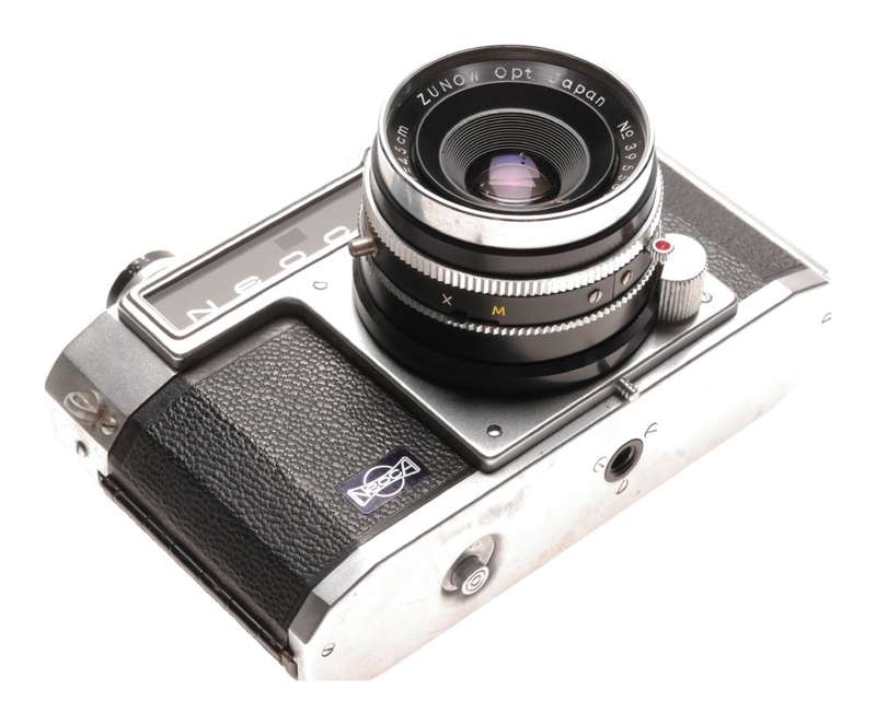 Zunow 1:2.8 f=45mm Neoca camera lens vintage classic rare