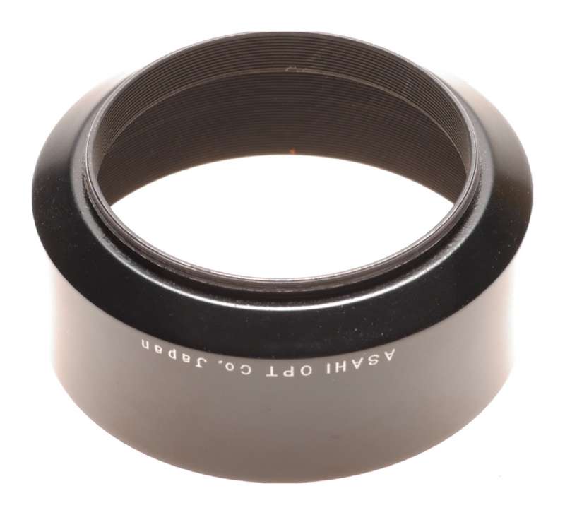 Asahi Optical Pentax vintage black metal lens hood shade